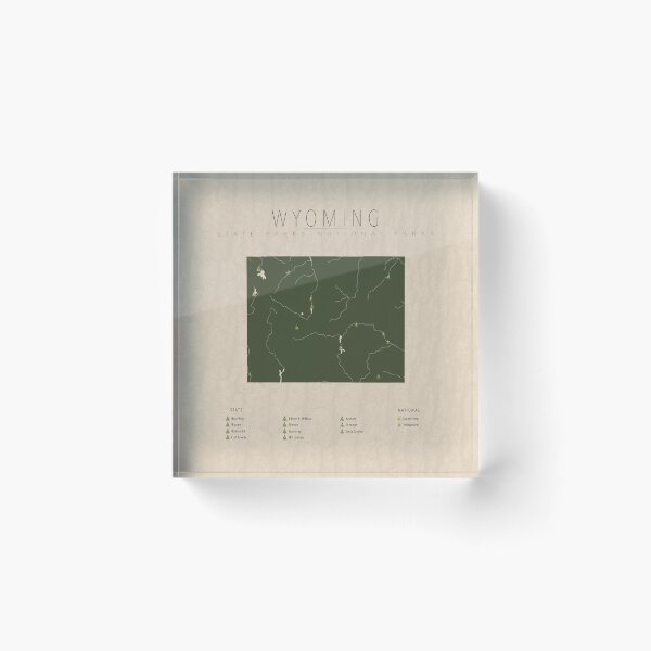 Item preview, Wyoming Parks designed and sold by FinlayMcNevin.