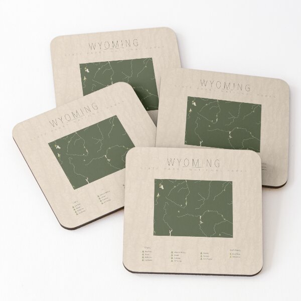 Item preview, Wyoming Parks designed and sold by FinlayMcNevin.