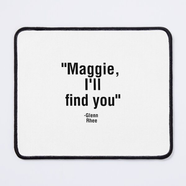 Item preview, Maggie, I'll find you - Glenn Rhee designed and sold by naconart.