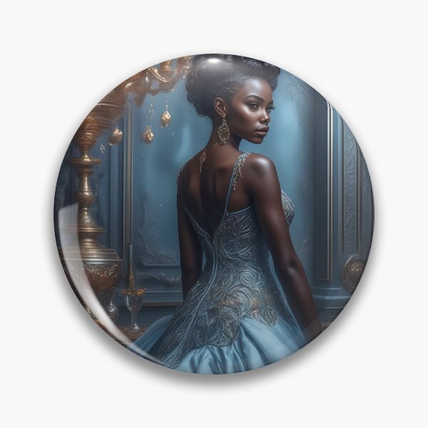 Item preview, Soft Blue Couture AI Gown designed and sold by Fantasy-Fashion.