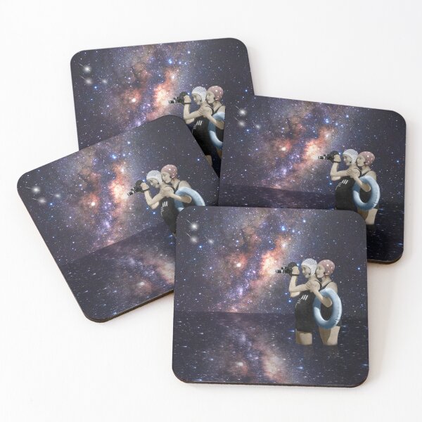 Item preview, Galaxy Gazing - 1920s Digital Collage designed and sold by Vintage-Cosmics.