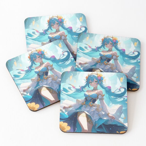 Item preview, Anime princess portrait in a fantasy world art designed and sold by TheArtistOf2022.