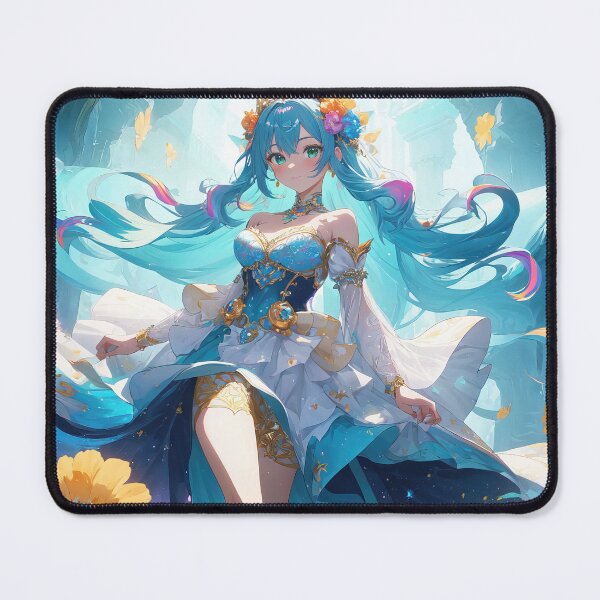Item preview, Anime princess portrait in a fantasy world art designed and sold by TheArtistOf2022.