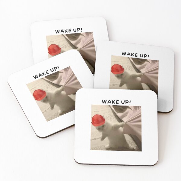 Item preview,   catswithhardhats wake up designed and sold by vechone.