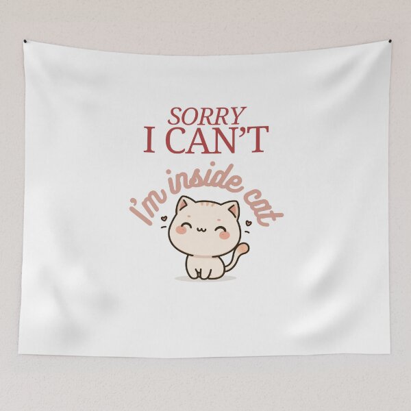Item preview, Sorry i can't i'm inside cat designed and sold by NanaCrafted.