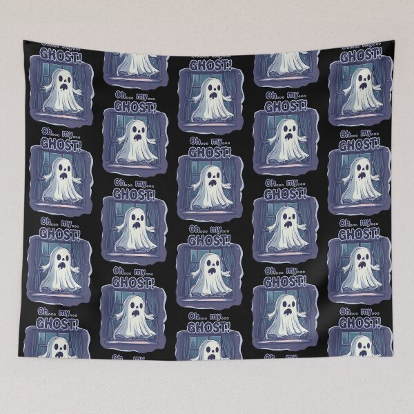 Item preview, Oh… my… GHOST! – funny and spooky design for Halloween  designed and sold by WorldByEsi.