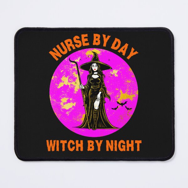 Item preview, Nurse by day witch by night Halloween 2024 designed and sold by erozzz.