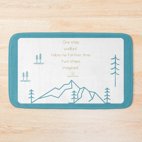 Item preview, One Step Walked takes me Farther than two steps Imagined designed and sold by Tatamoc.