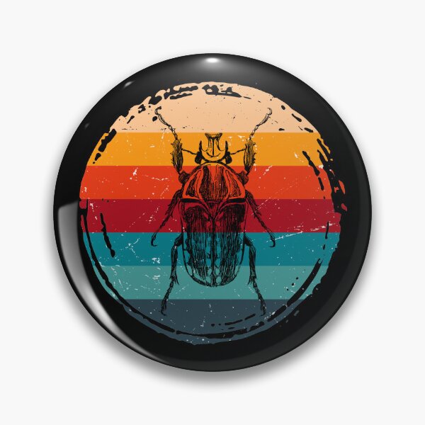 Item preview, Scarab Beetle Vintage Sunset designed and sold by ToxiCool.
