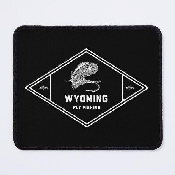 Item preview, Wyoming Fly Fishing Diamond designed and sold by PaperZinnia.