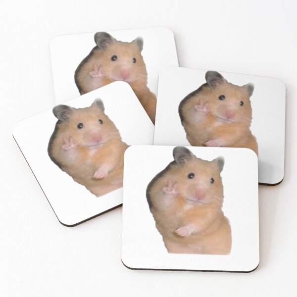 Item preview, Peace Hamster Meme designed and sold by Life-chang.