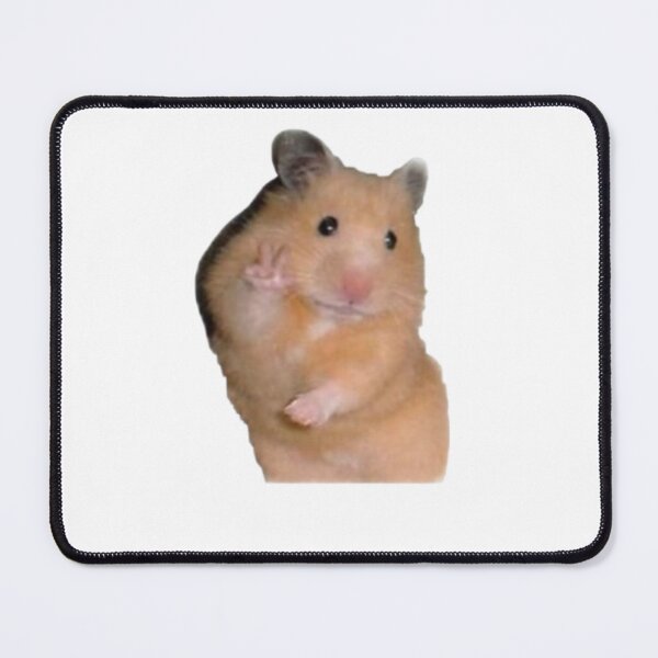 Item preview, Peace Hamster Meme designed and sold by Life-chang.