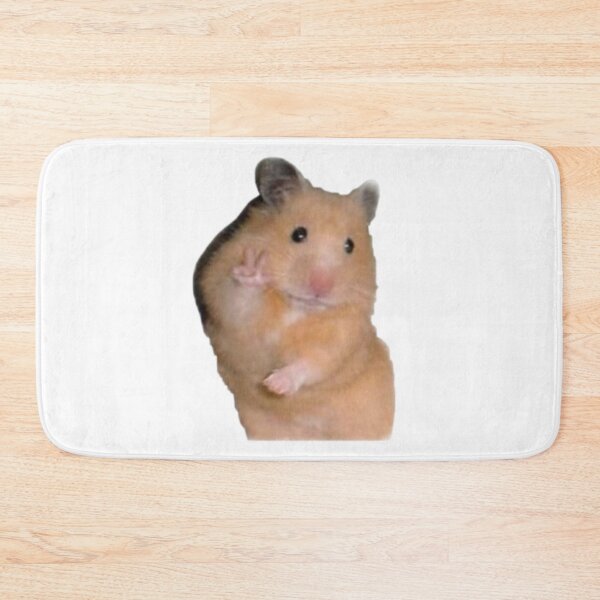 Item preview, Peace Hamster Meme designed and sold by Life-chang.