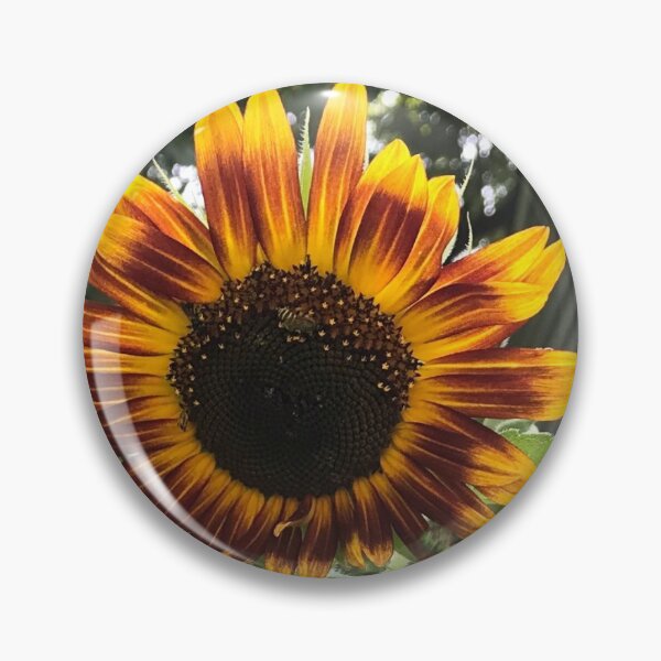 Artikelvorschau, Orange Sonnenblume entworfen und verkauft von SaltyMonster.