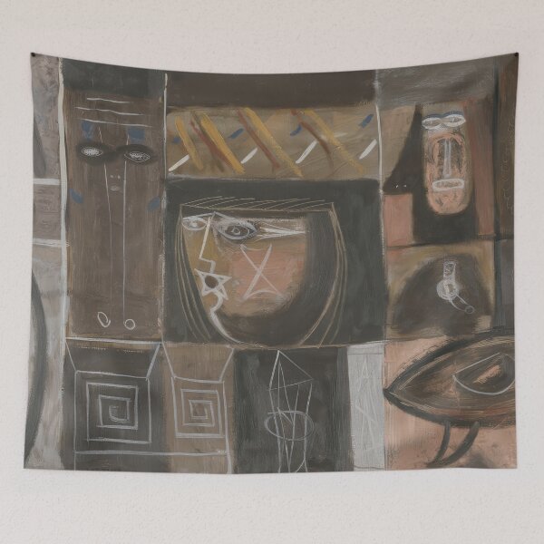 Item preview, Abstract Art by Adolph Gottlieb, Adolph Gottlieb (1903-1974) United States, Abstract Art designed and sold by J-Oua.