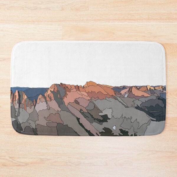 Item preview, Sawtooth ridge sunset designed and sold by ~ Roodpart ~ Owen White.