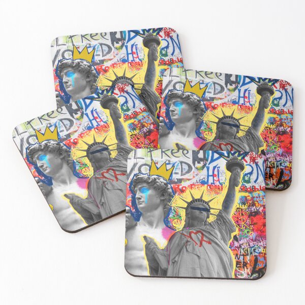 Item preview, Banksy Street Art Colorful punk rock designed and sold by martin max.