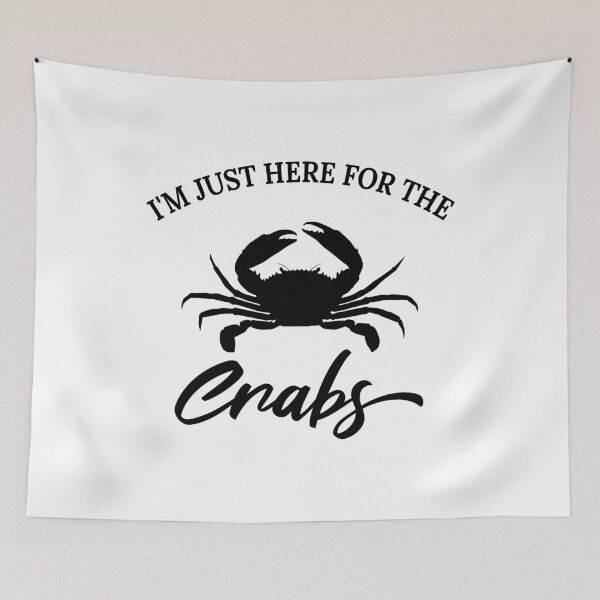 Item preview, I'm just here for the crabs designed and sold by belladesign7.