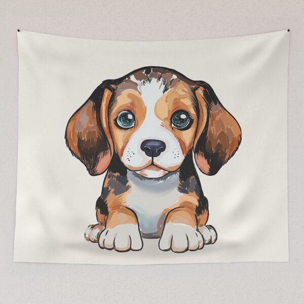 Item preview, Cute Beagle Puppy Dog designed and sold by NdesignTrend.
