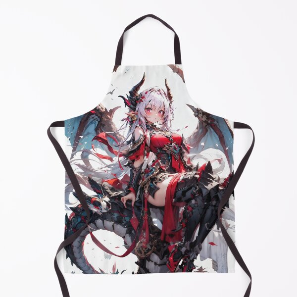 Item preview, Dark gothic vampire anime girl with wings at full red moon portrait art designed and sold by TheArtistOf2022.