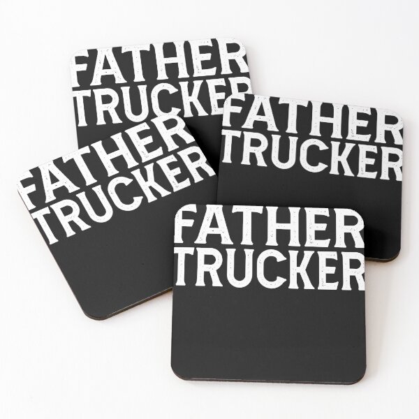 Item preview, Father Trucker - Trucker Dad  designed and sold by HappyArts90.