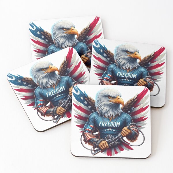 Item preview, Patriotic Eagle - Symbol of Freedom designed and sold by FugitiveLJ27.