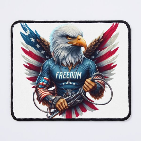 Item preview, Patriotic Eagle - Symbol of Freedom designed and sold by FugitiveLJ27.