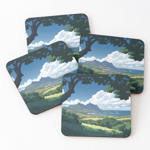 Item preview, Cape Verde landscape | Anime style designed and sold by ComicsFactory.