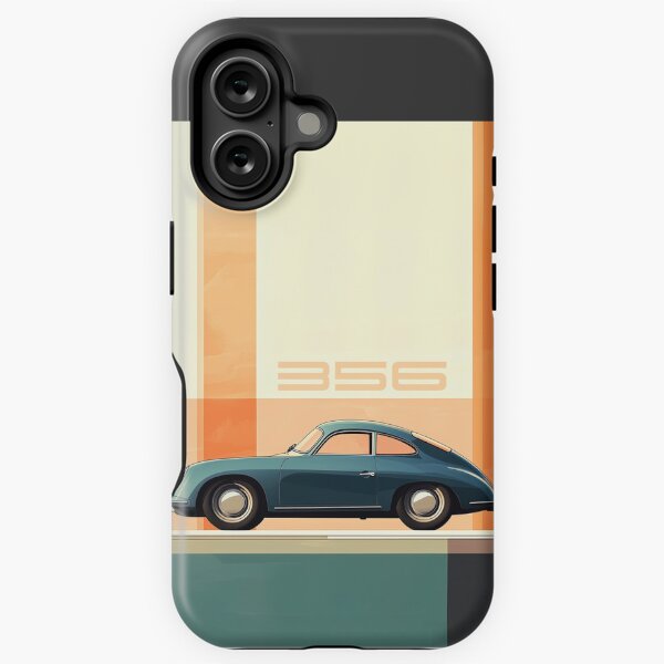 Item preview, Porsche 356 Bauhaus moderne Illustration designed and sold by blackdogshop.
