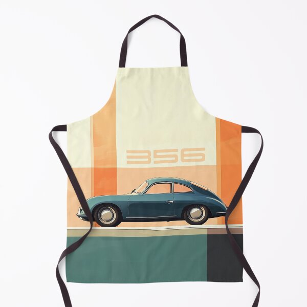 Item preview, Porsche 356 Bauhaus modern illustration designed and sold by blackdogshop.