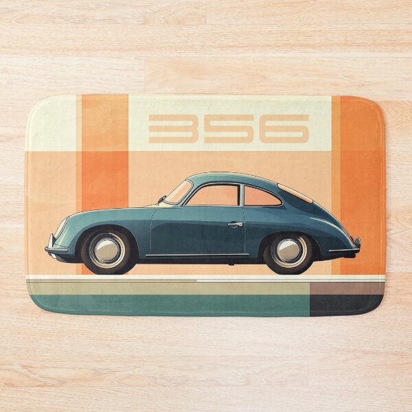 Item preview, Porsche 356 Bauhaus modern illustration designed and sold by blackdogshop.