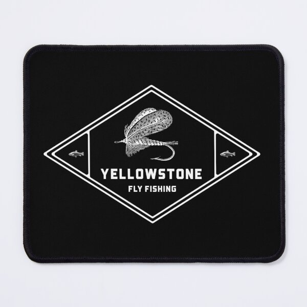 Item preview, Yellowstone Fly Fishing Diamond designed and sold by PaperZinnia.