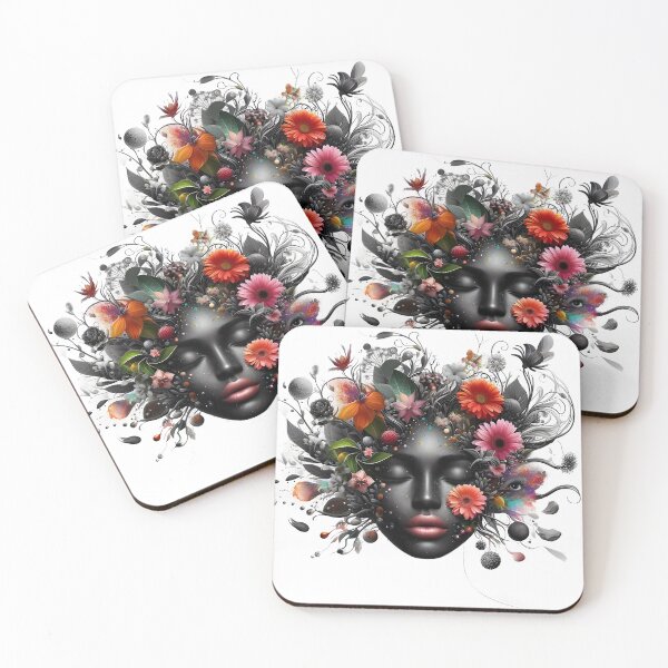 Aperçu de l'œuvre rêver de fleurs créée et vendue par uniquepremium.