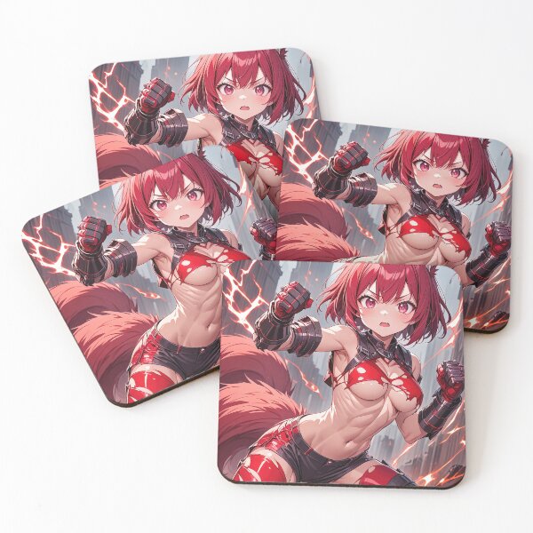 Item preview, Anime small girl with foxy ears in space art designed and sold by TheArtistOf2022.