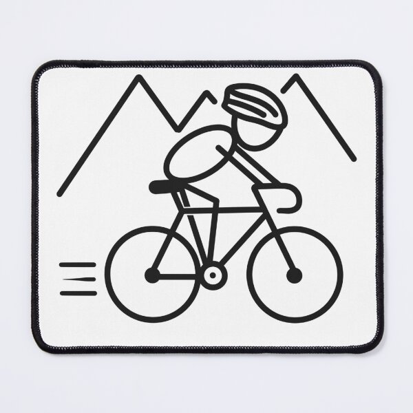 Item preview, Road bike in the mountains minimalist designed and sold by Zeewind.