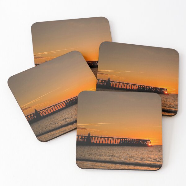 Item preview, Blyth Piers Sunrise - Panorama designed and sold by Violaman.