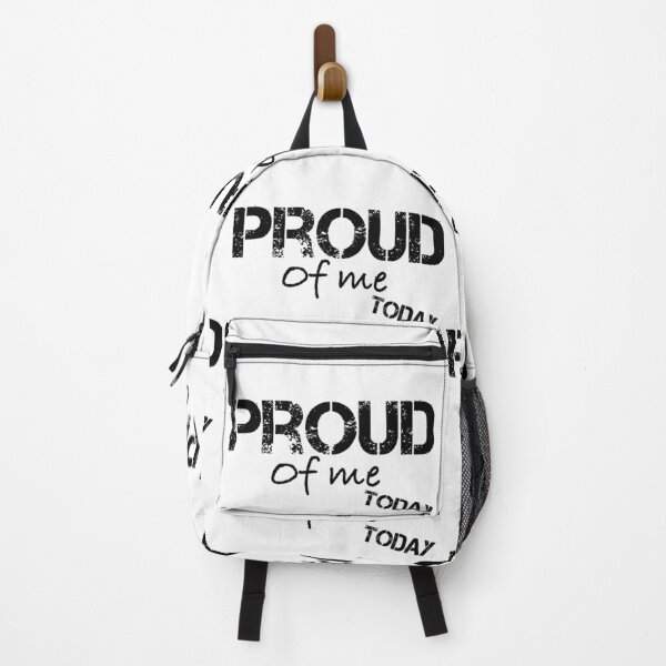 Item preview, of Proud of you today, grunge words, white designed and sold by BeebopGraphics.
