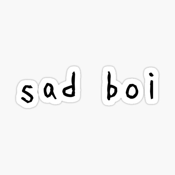 Sadboi Sticker - SADBOI - Discover & Share GIFs
