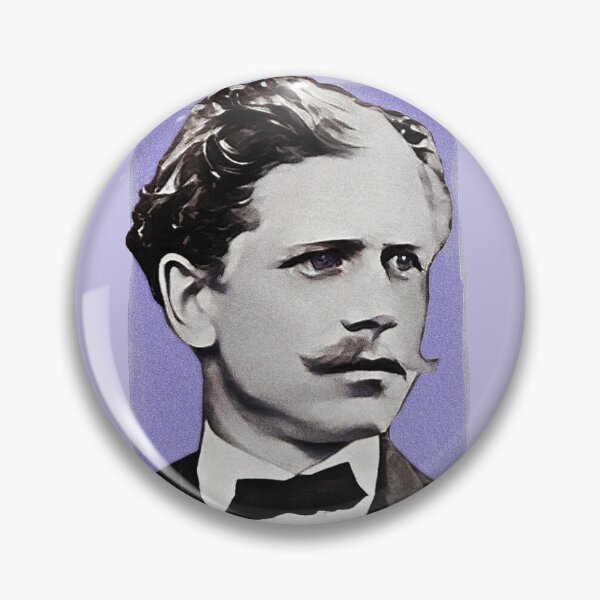 Item preview, American Writer Ambrose Bierce - Purple - illustration  designed and sold by Litstoy.