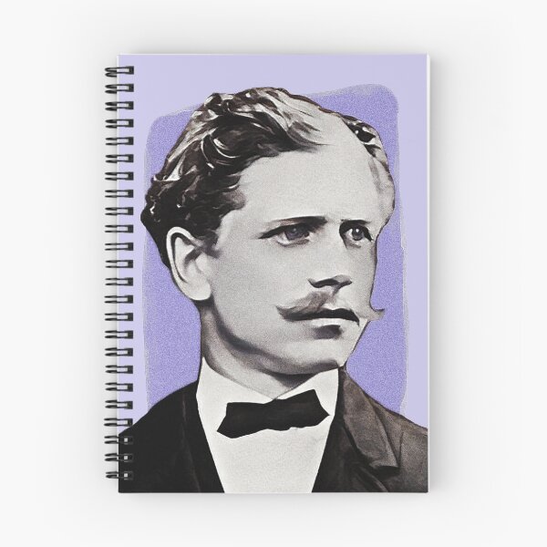 Item preview, American Writer Ambrose Bierce - Purple - illustration  designed and sold by Litstoy.