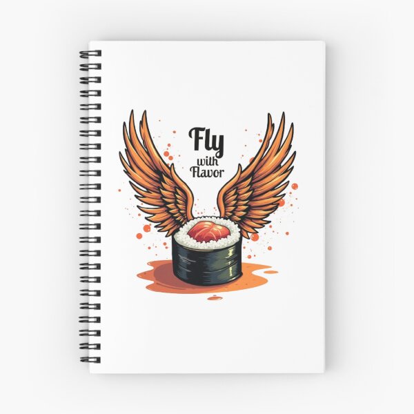 Item preview, Sushi Fly With Flavor  designed and sold by quotesdesignss.