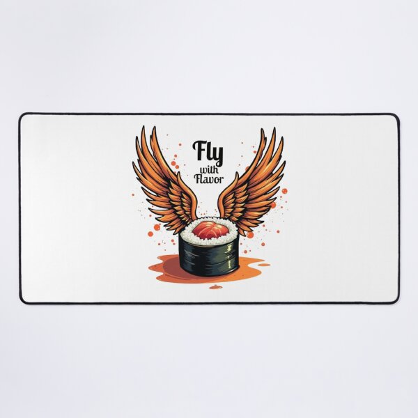 Item preview, Sushi Fly With Flavor designed and sold by quotesdesignss.