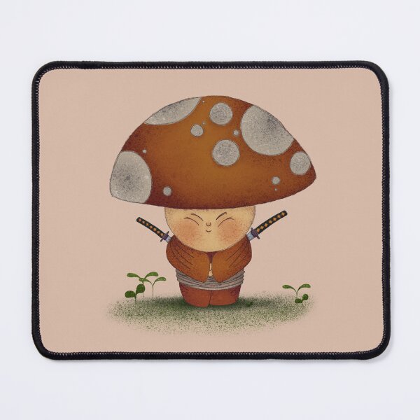 Item preview, Mushroom Warrior designed and sold by @ south_beach_doodles.