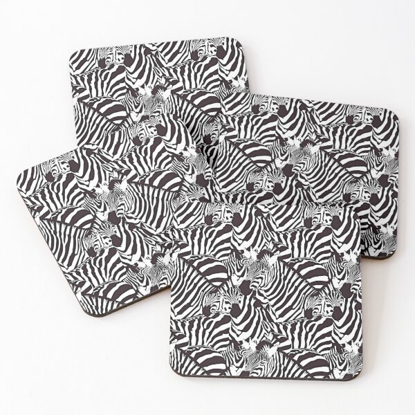 Item preview, Pretty pattern with zebras designed and sold by fuzzyfox.