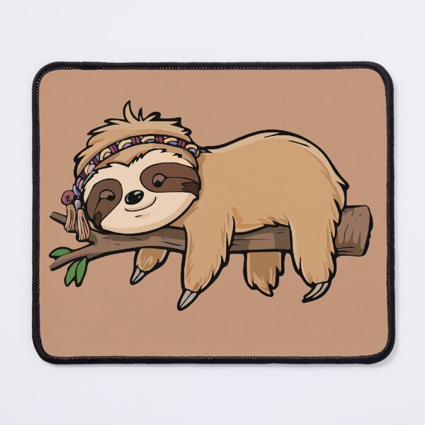 Item preview, Cute Sloth Boho on The Tree designed and sold by WhimsyVox.