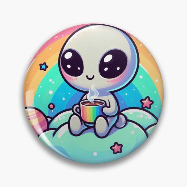 Item preview, Alien Drinking coffee  designed and sold by Ravon44.