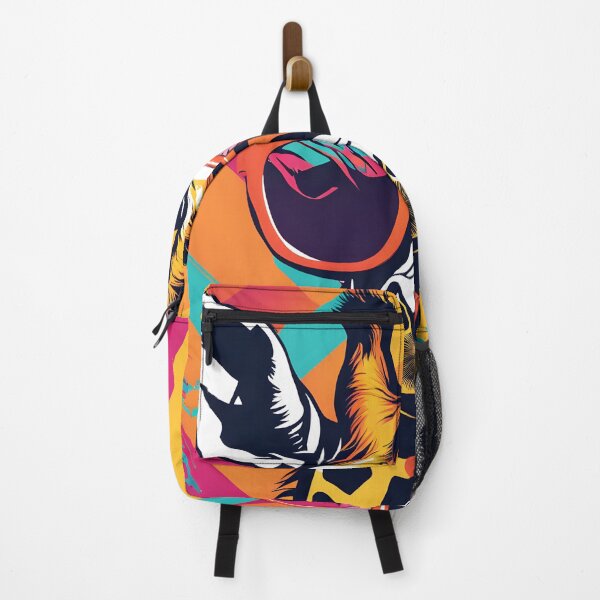 Item preview, Cool Giraffe with Sunglasses Retro Pop Art Design designed and sold by ArtsyWishesShop.