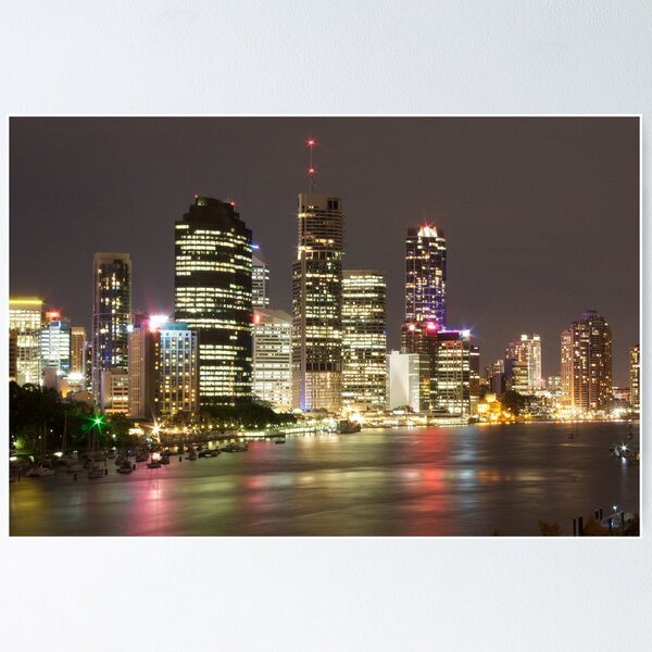 Artikelvorschau, Brisbane CBD from Kangaroo Point 4 entworfen und verkauft von Newsworthy.