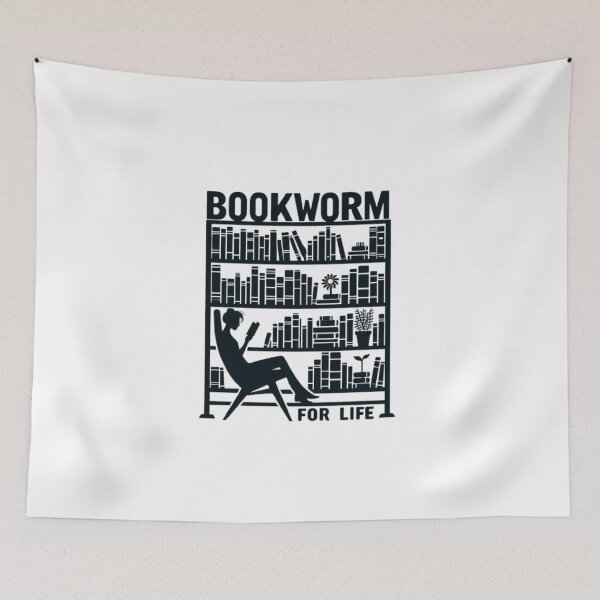 Item preview, Bookworm for life designed and sold by Monem-RASH.