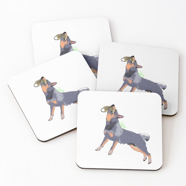 Item preview, Tug! Blue Australian Cattle Dog designed and sold by CerasArtHouse.
